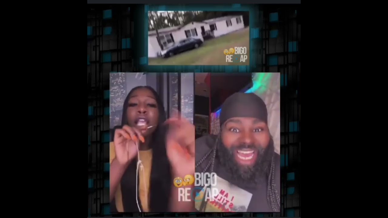 Rick Roza and Coko at it about food been delivered to her house - BIGO