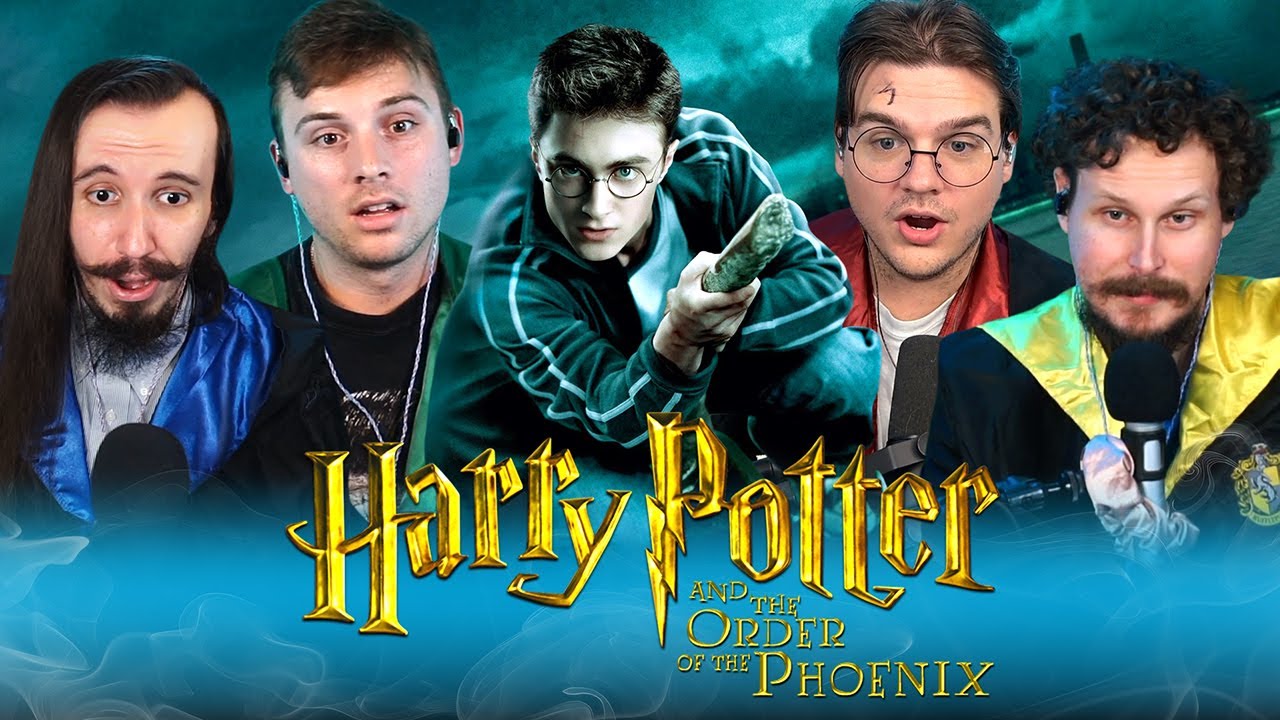 HARRY POTTER AND ORDER OF THE PHOENIX (2007) MOVIE REACTION!! - First Time Watching!