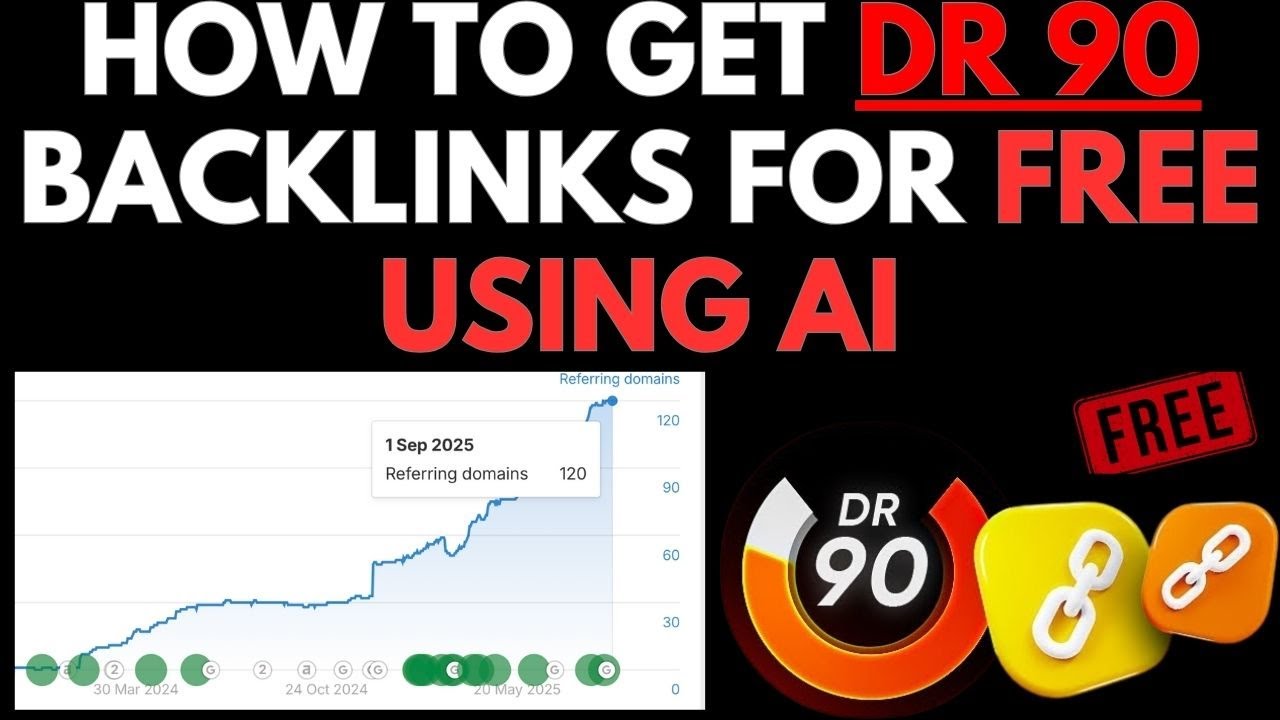 How I Got A DR 90 Backlink For FREE Using AI (16M Traffic Backlink)