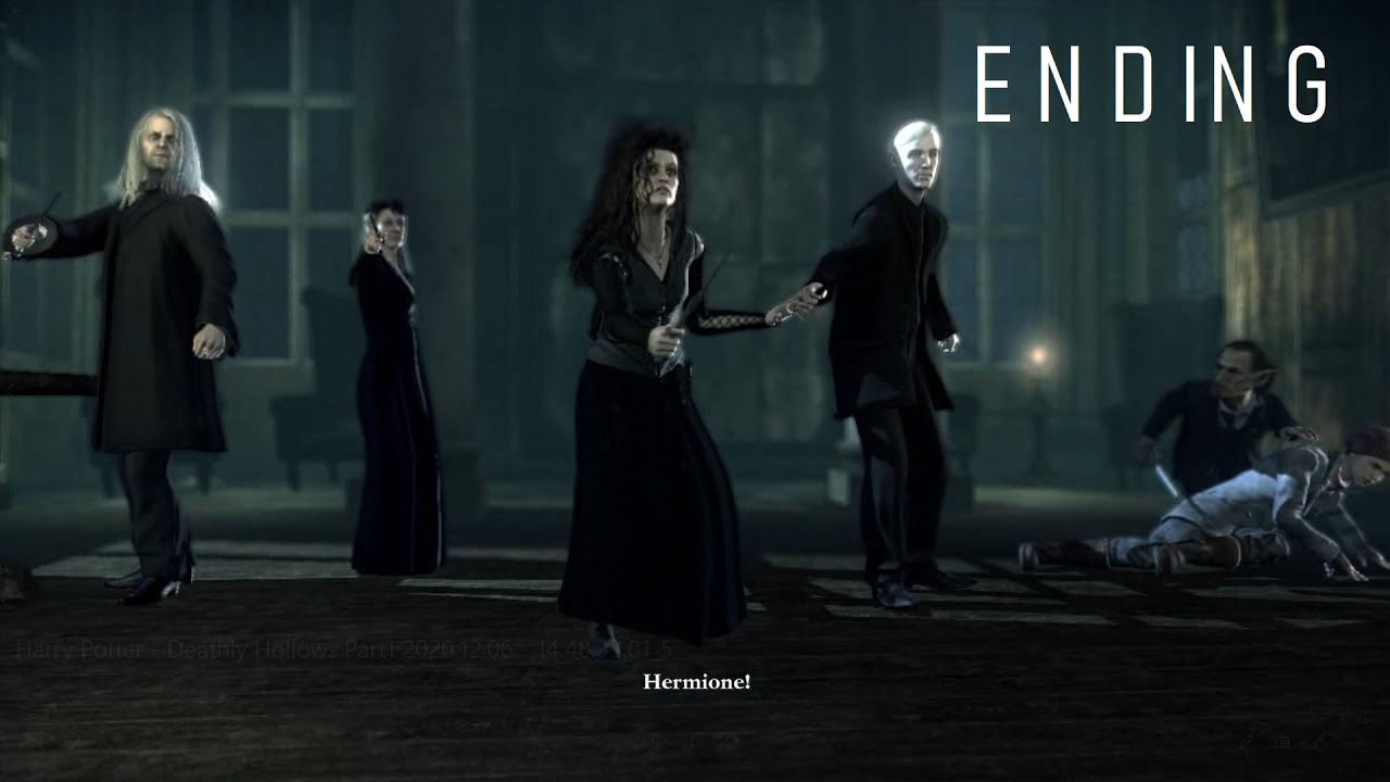 Harry Potter and the Deathly Hallows - Part 1 Gameplay Walkthrough #11 - Ending