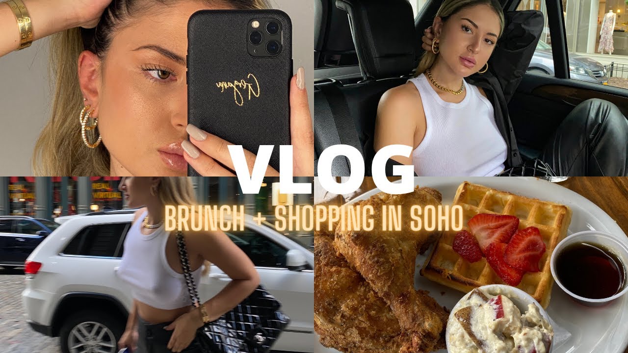 NYC vlog ♡ brunch in New York City, apartment updates, shopping in SoHo, working out + more!