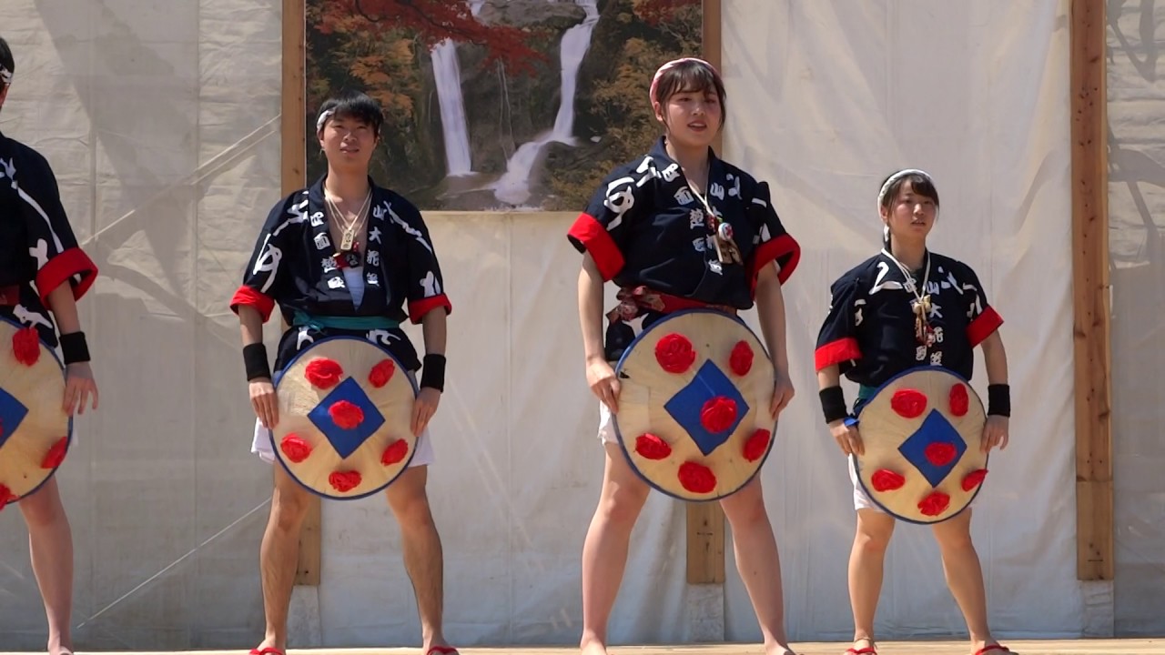 山形大学花笠サークル「四面楚歌」／メインステージ／第14回 常陸国YOSAKOI祭り2017