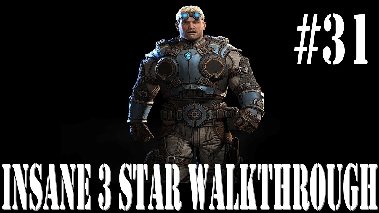 Gears of War Judgment - Insane 3 Star Declassified Guide - 05 - Downtown Halvo Bay - (3-7)