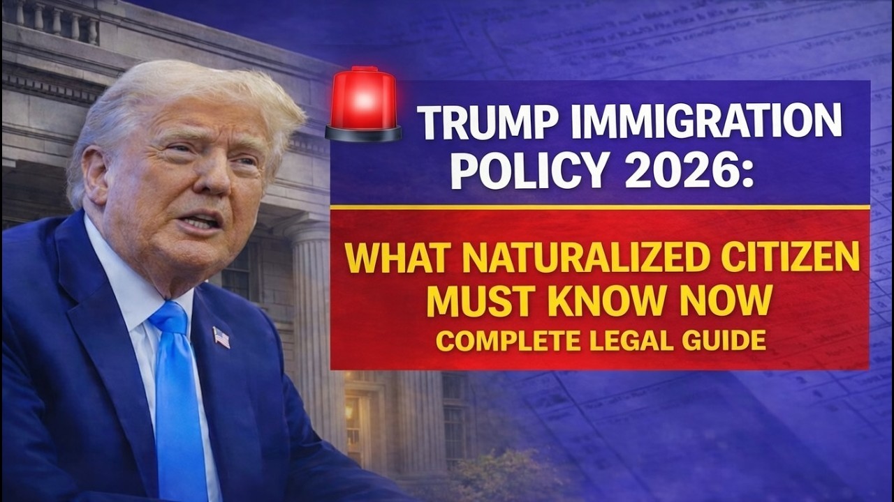 Иммиграционная политика Трампа до 2026 года: что должны знать натурализованные граждане уже сейча...