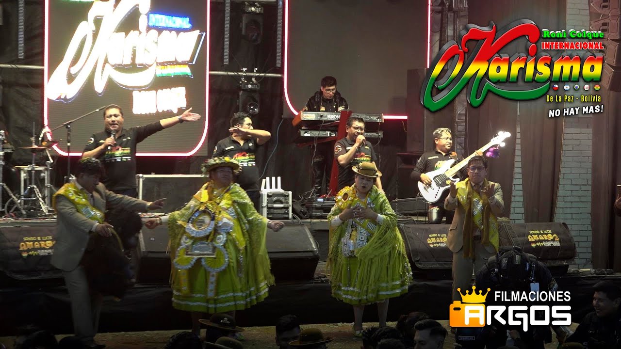 Karisma de Roni Colque en vivo. Aniv. Bloque Siempre Compadres Chacaltaya 97.16📸Argos Producciones📀