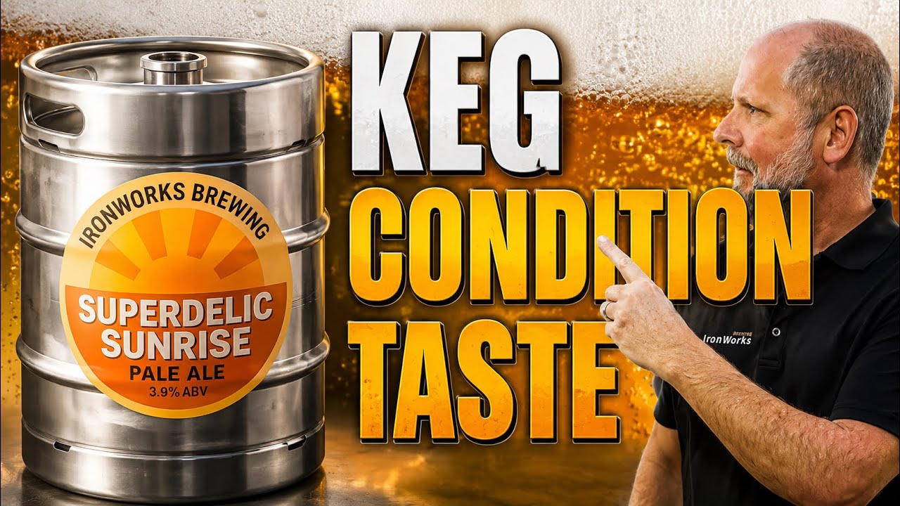 Superdelic Sunrise KEG, CONDITION, TASTE #craftbeer #how #craft #home #howto #tastetest #drink