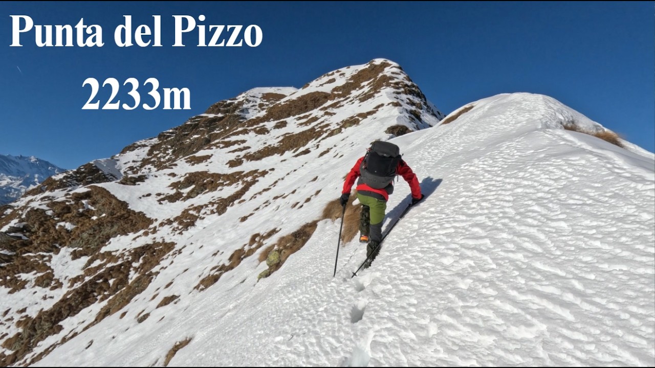 Punta del Pizzo 2233m da San Gottardo 