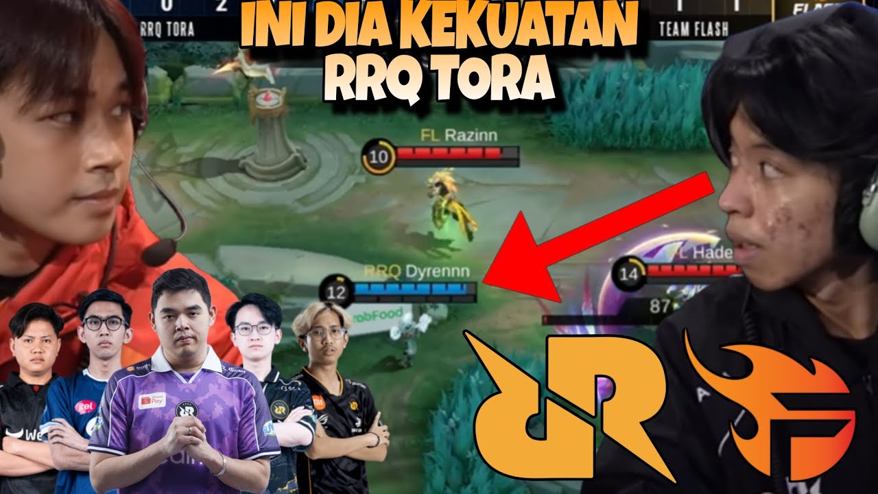 INI DIA KEKUATAN RRQ TORA !! DYRENN MAKIN GILA DI RRQ TORA !! RRQ TORA VS FLASH MATCH 1 - MPL MY S17