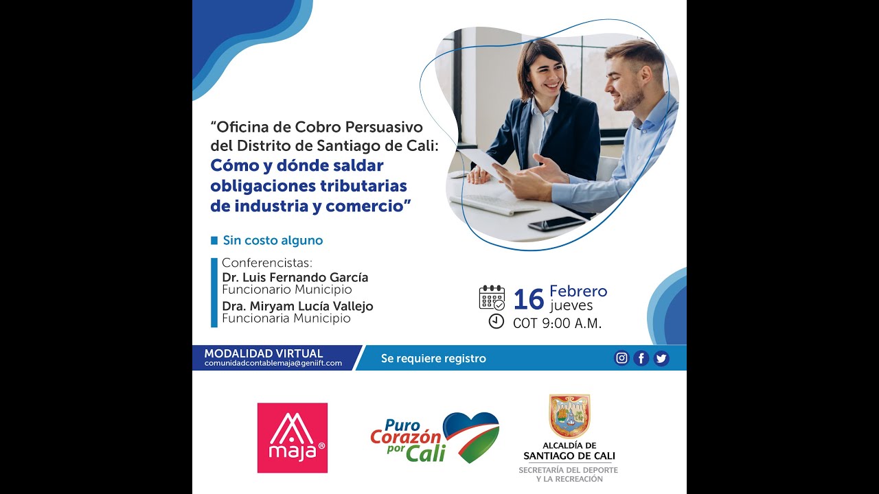 CÓMO Y DONDE SALDAR OBLIGACIONES TRIBUTARIAS DE INDUSTRIA Y COMERCIO. Cali
