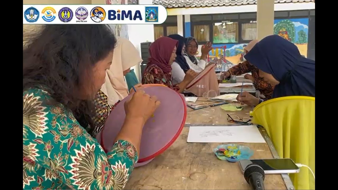 PkM Pengenalan Jenis dan Morfologi Anggrek melalui Seni Rupa
