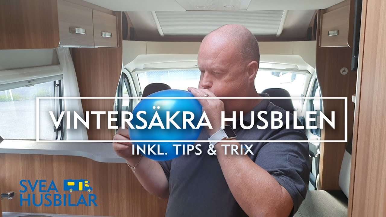 Så vintersäkrar du husbilen