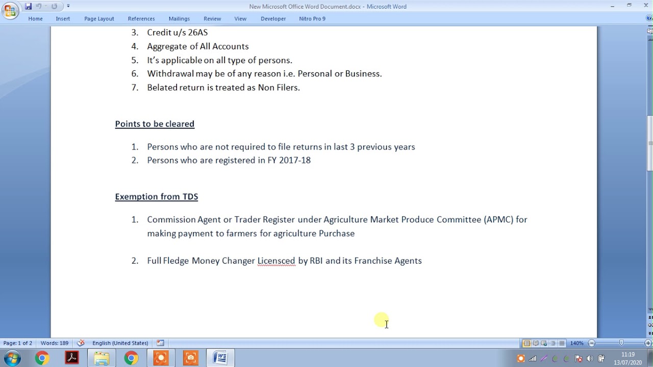 MSME TAXATION