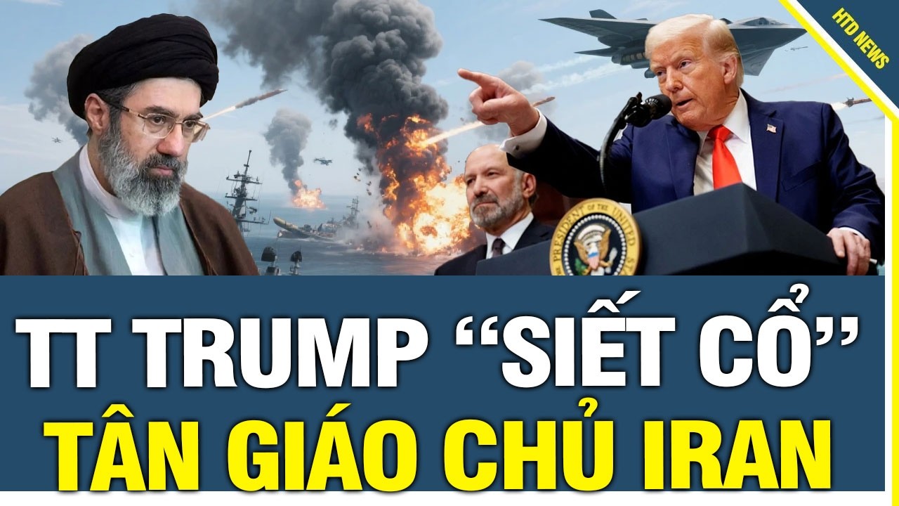 TT Trump Siết Cổ Tân Giáo Chủ Iran: Mỹ Phá 16 Tàu Rải Mìn, B-2 Trút Bom Cơ Sở Sản Xuất Tên Lửa Iran