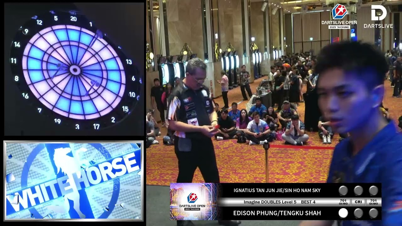 Imagine DOUBLES Lv.5 BEST 4 IGNATIUS TAN JUN JIE & SIN HO NAM SKY VS  EDISON PHUNG & TENGKU SHAH