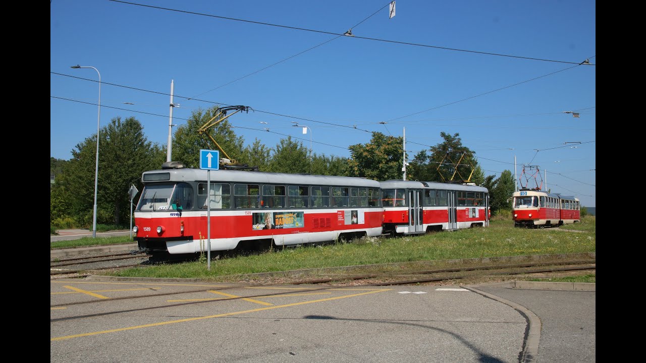 Vágányzári ingázások, retró és nosztalgia villamosok Brnoban 2025 augusztusában