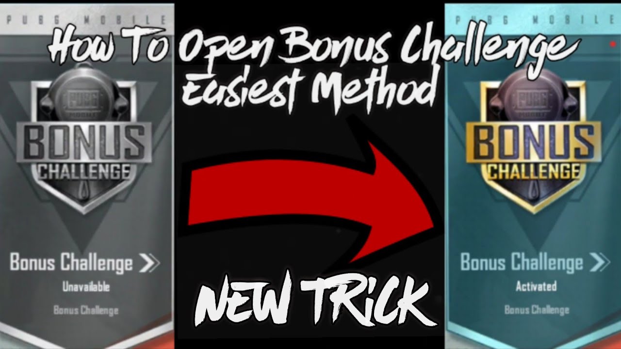How To Get Bonus Challenge In Pubg Mobile  | How To Activate Bonus Challenge In Pubg Mobile