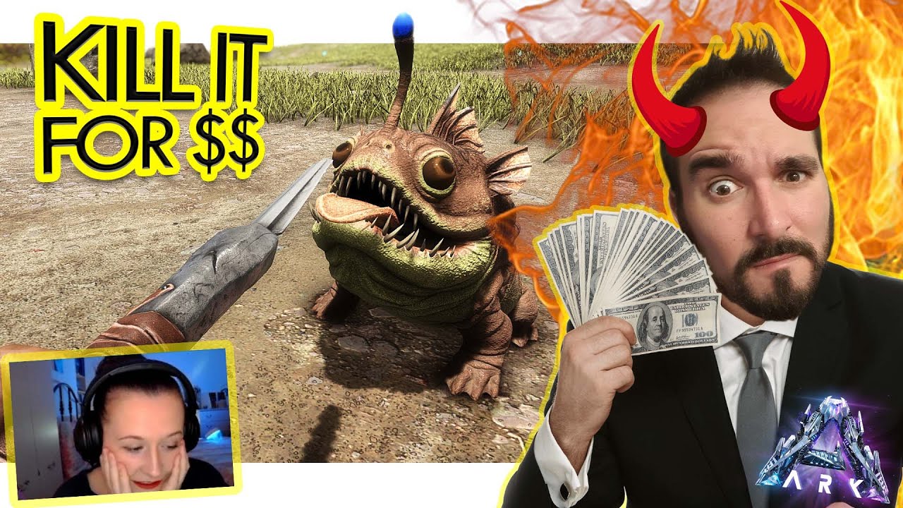ARK Streamers Kill Dinos for $200 w/