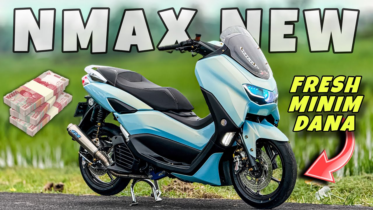 PELAJAR INI BUKTIKAN MODIF NMAX NEW GAK HARUS MAHAL