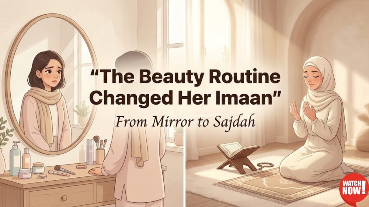 The Beauty Routine That Changed Her Imaan | Islamic Story