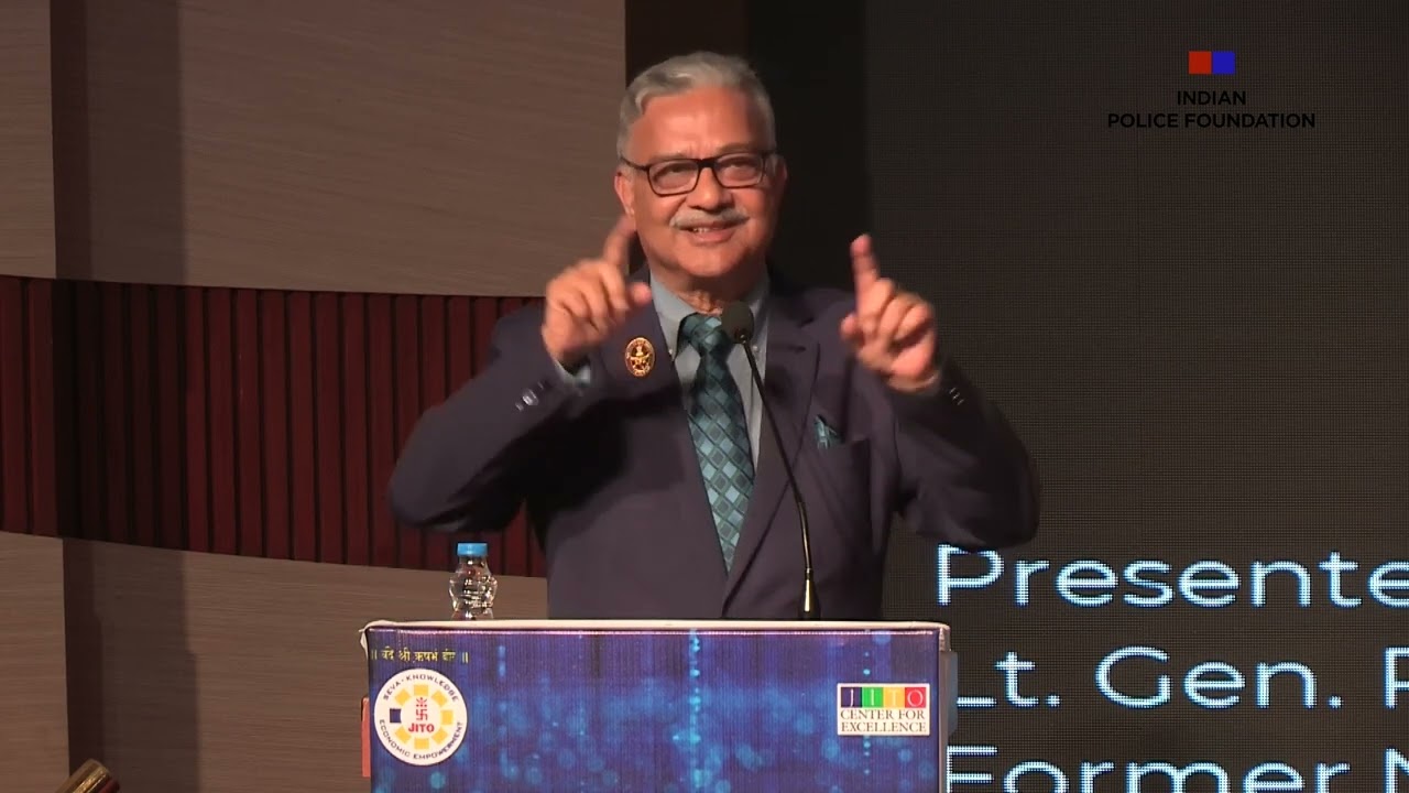 Lt General (Dr) Rajesh Pant - Session on Strengthening India’s Cybersecurity Ecosystem