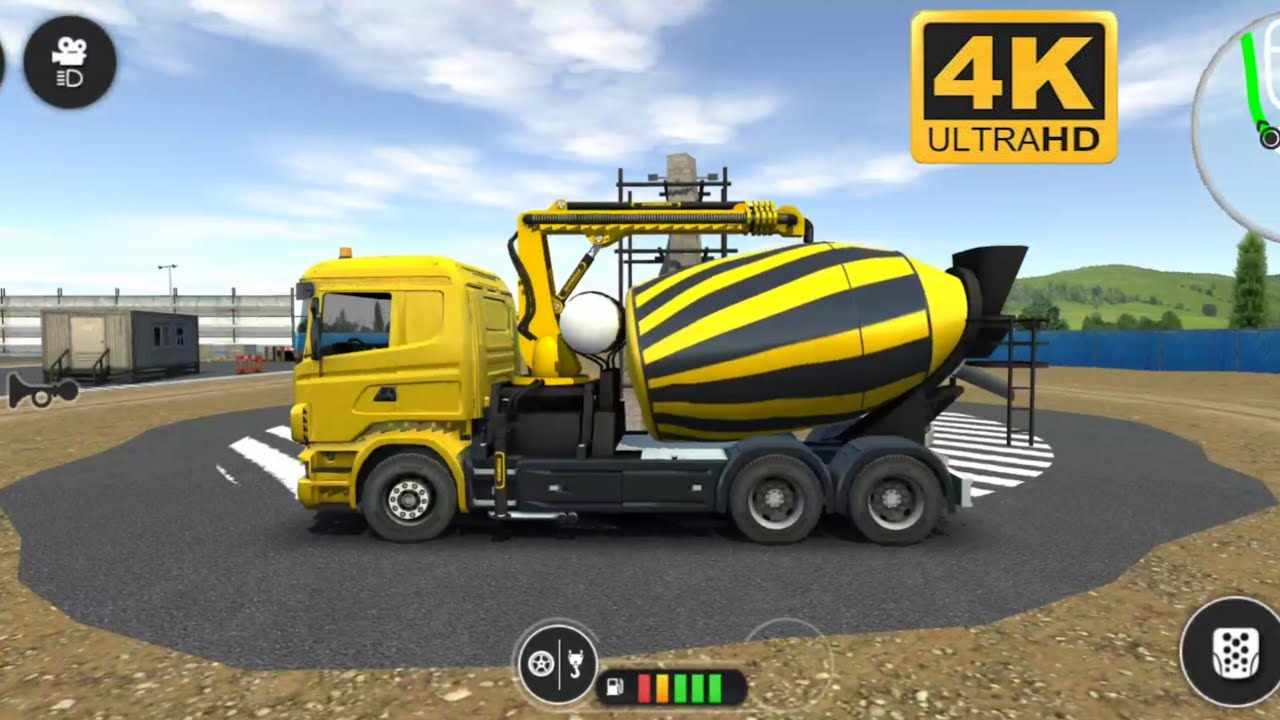 POV SCANIA CONSTRUCTION DRIVE SIMULATOR 2024 GAMEPLAY 