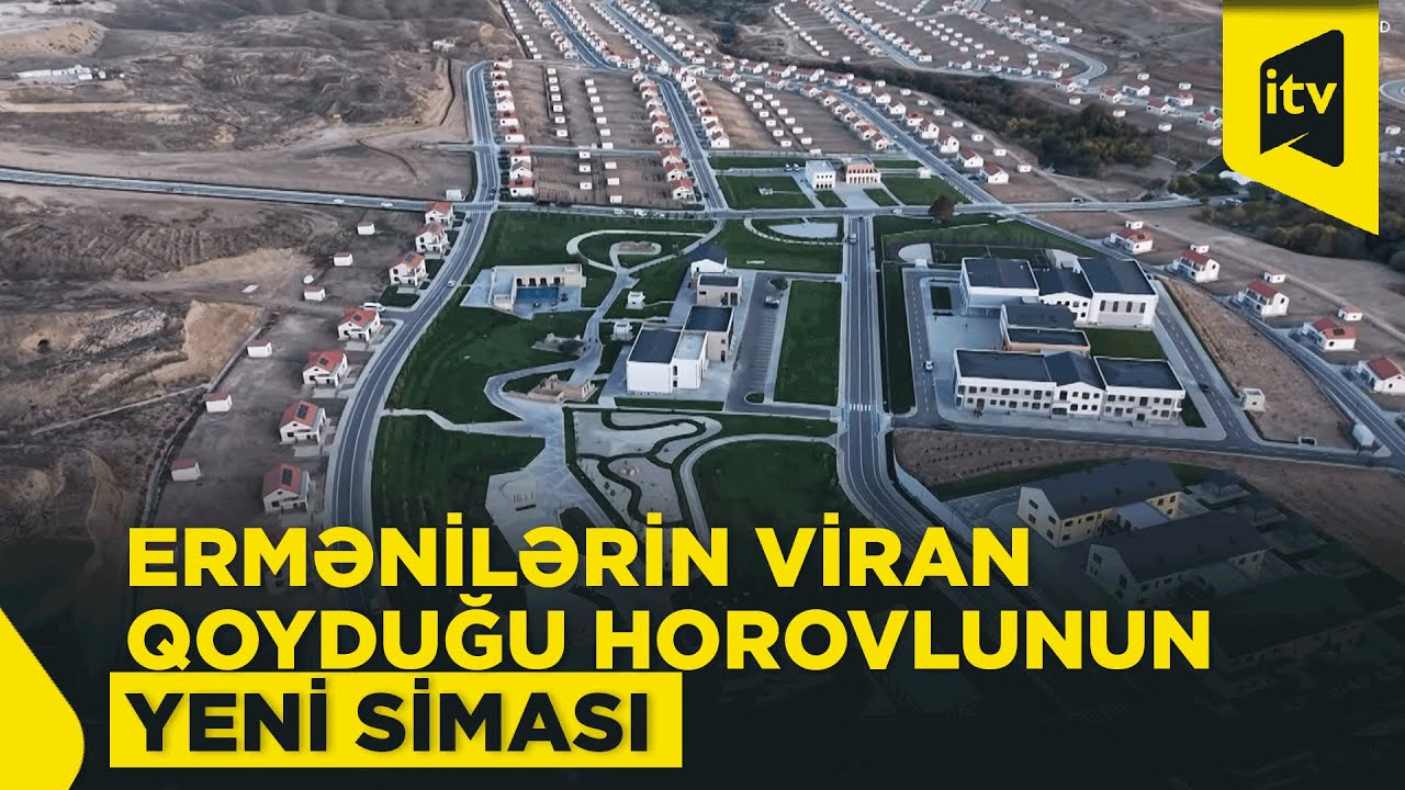 Prezident İlham Əliyev yeni Horovlunu qarış-qarış gəzdi