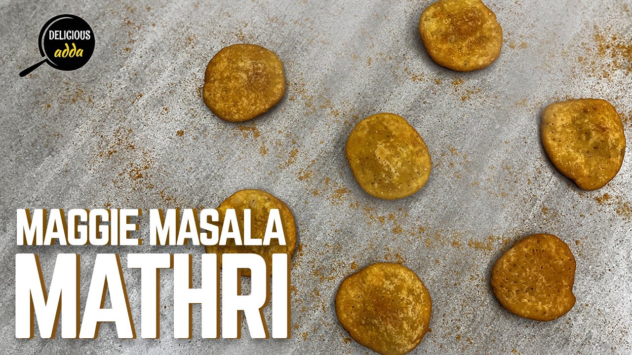 Maggi Masala Mathri | मैगी मसाला मठरी | Diwali Snacks