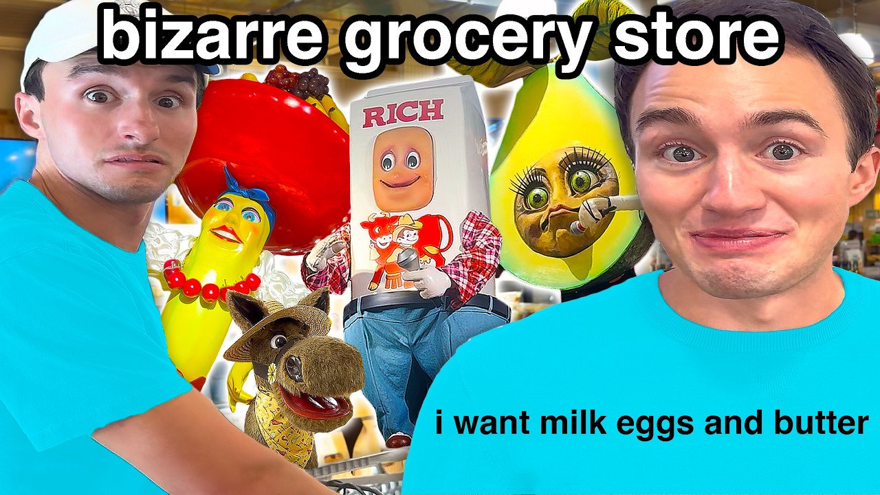 Исследуем САМЫЙ странный продуктовый магазин... Stew Leonard's