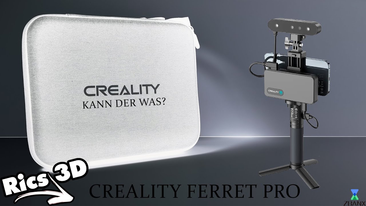 Creality Ferret PRO first scan // Rics_3D