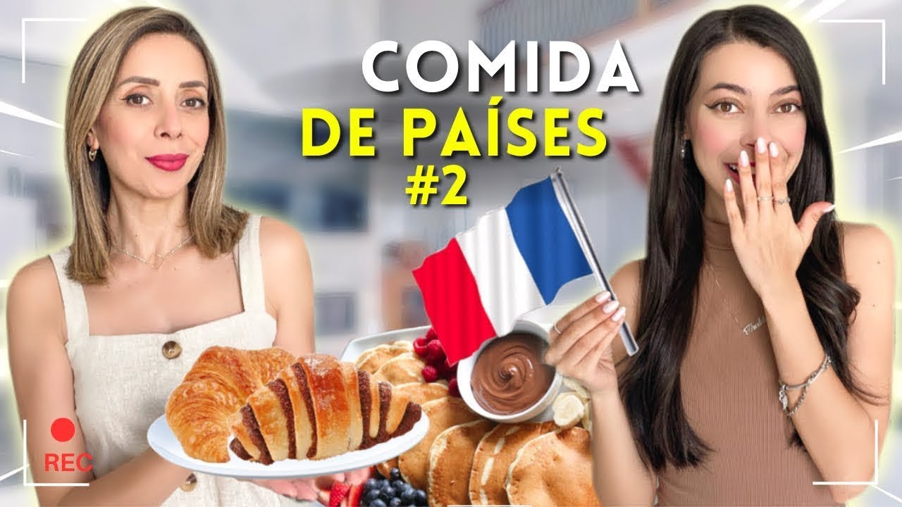 UM DIA INTEIRO COMENDO COMIDA DE PAÍSES DIFERENTES 🔥 #2