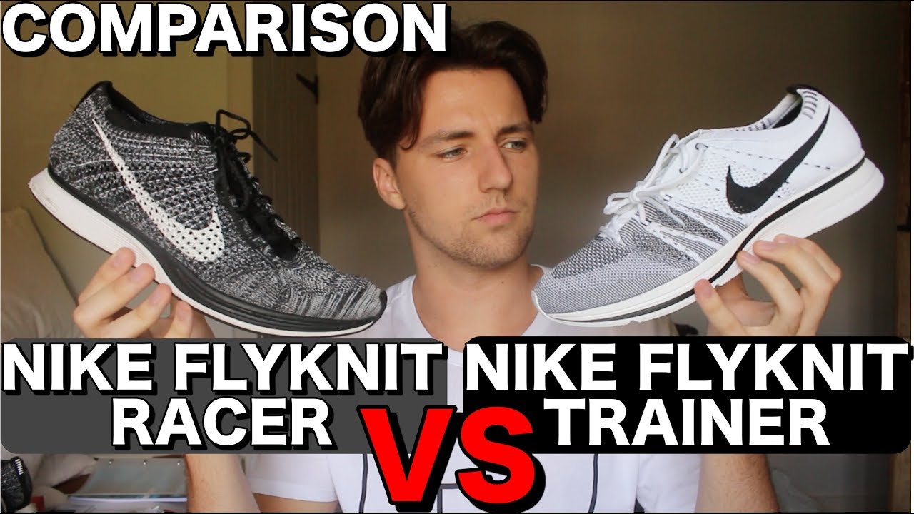 NIKE Flyknit Racer vs Flyknit Trainer | COMPARISON