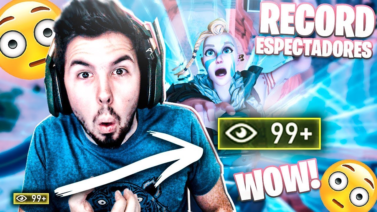 👀 MI RECORD DE ESPECTADORES! FORTNITE: Battle Royale