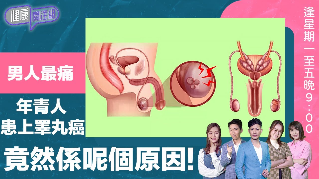 健康關注組｜男人最痛 年青人患上睪丸癌竟然係呢個原因！｜HOY TV 77台｜郭田葰 ｜梁嘉琪｜第61集