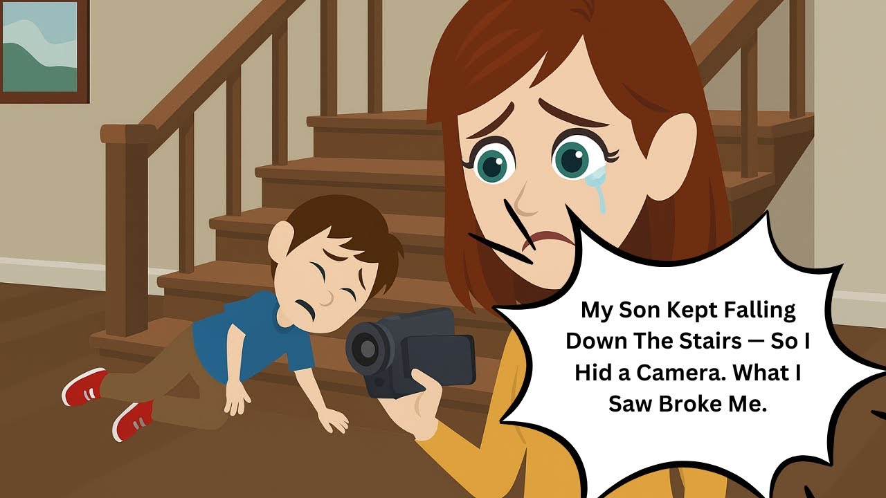 My Son Kept Falling Down The Stairs — So I Hid a Camera. What I Saw Broke Me.