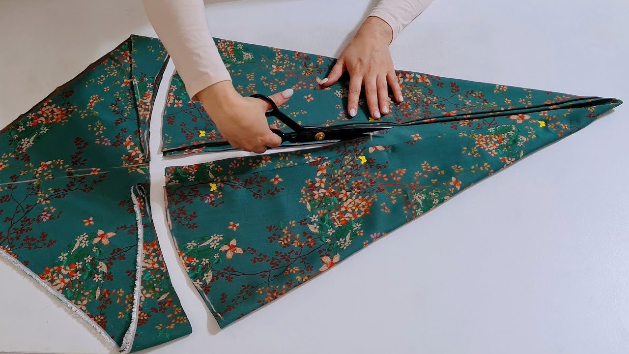 ⚘️ This year's trend 🔥Even Those Who Can't Sew Can Sew This💃🏻 Sew a stylish dress from less fabric✂️