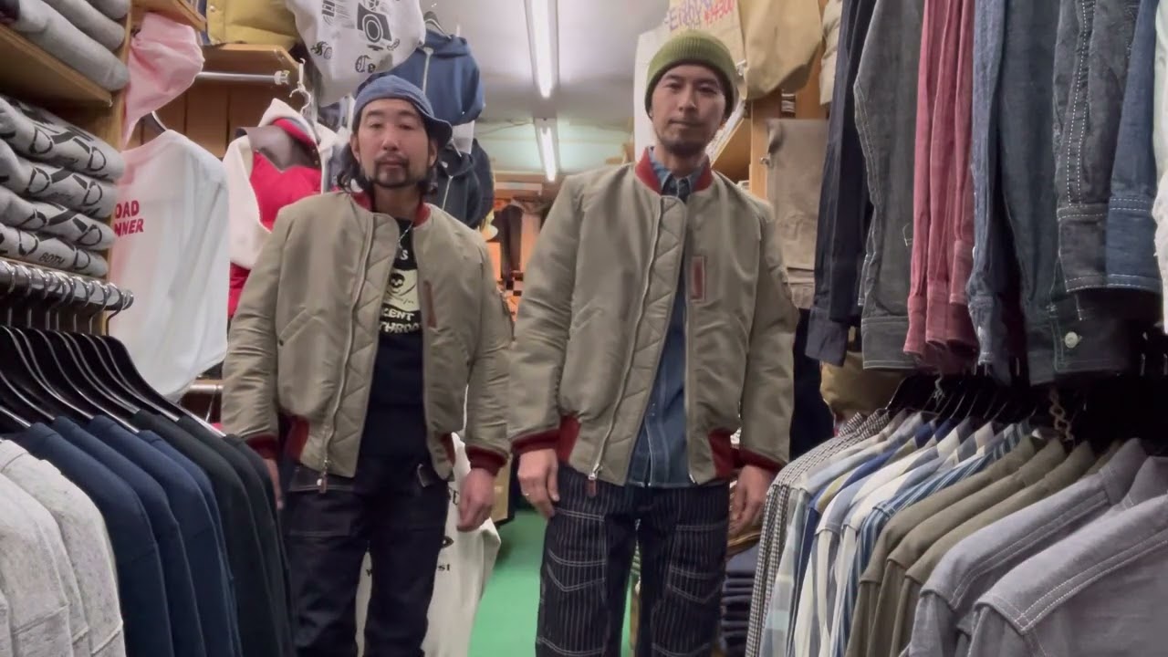 限定100着のみ！！第44回「EIGHT-G（エイトジー）×BUZZ RICKSON'S（バズリクソンズ）MA-1（MOD.）SLENDER LONG 赤リブver.」
