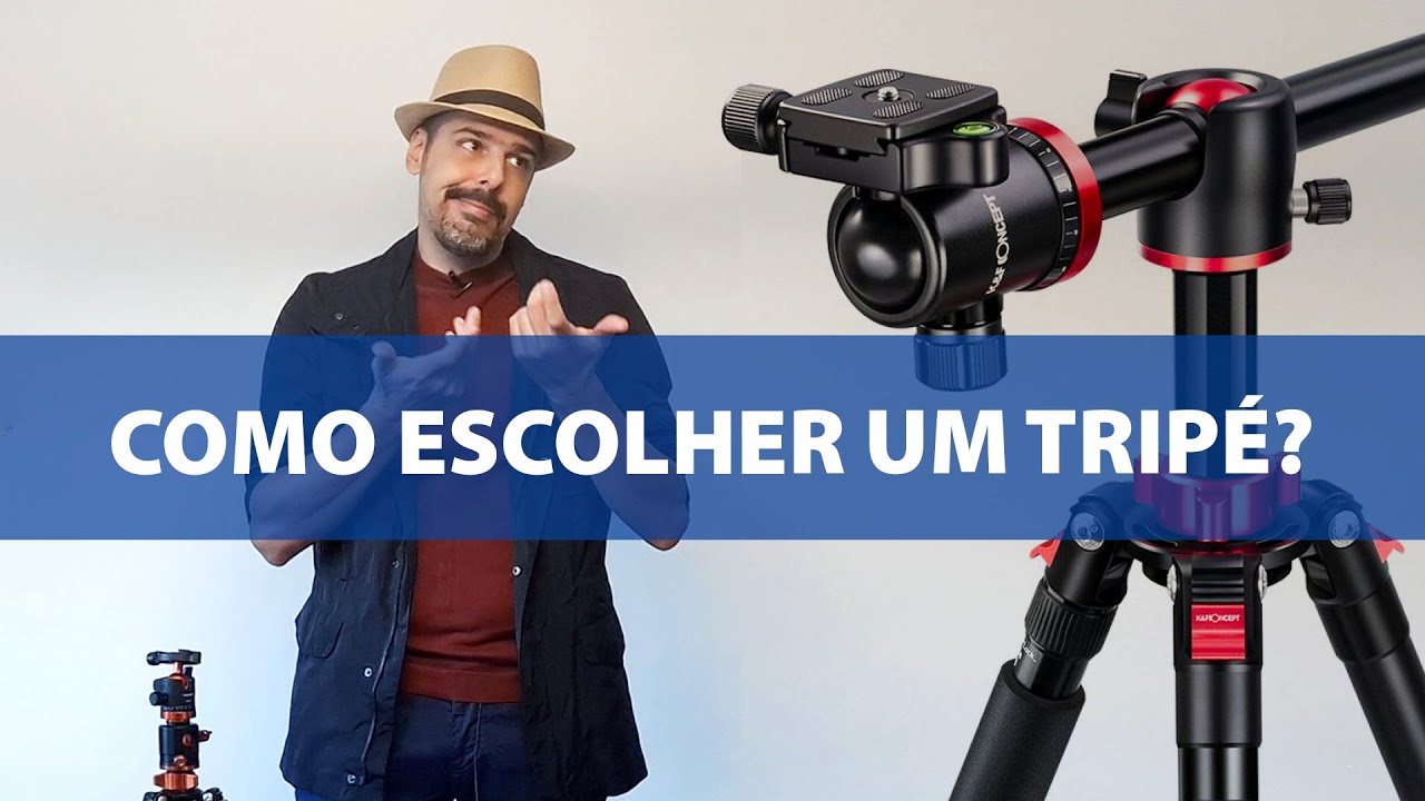 Videoaula Completa Sobre tripés - Guia (quase) Definitivo Sobre Como Escolher Tripés