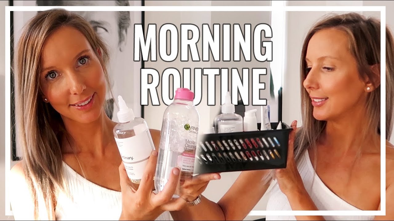 MORNING SKINCARE ROUTINE