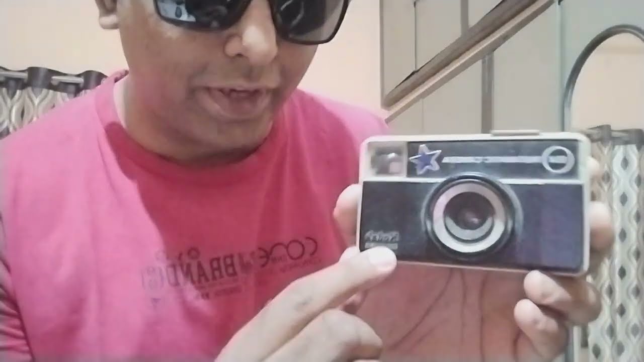 52 years old Kodak Instamatic camera made in England 