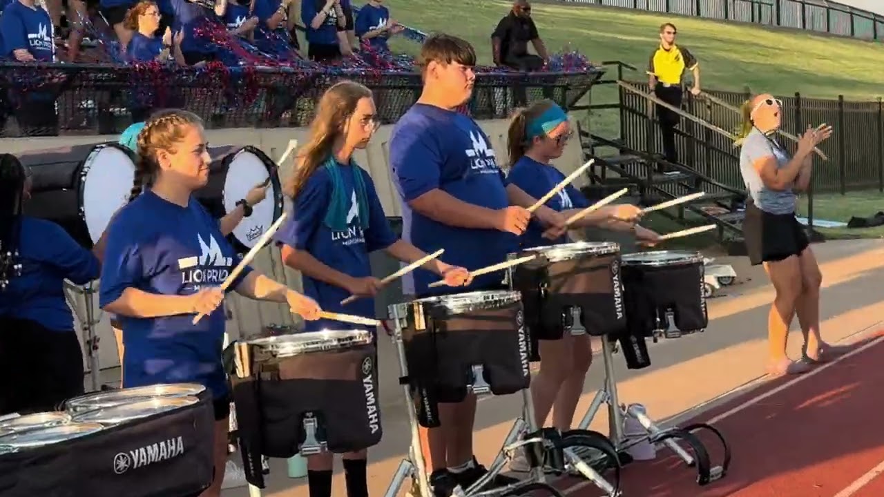 2024 Moore War TOUCHDOWN! Moore High School Band