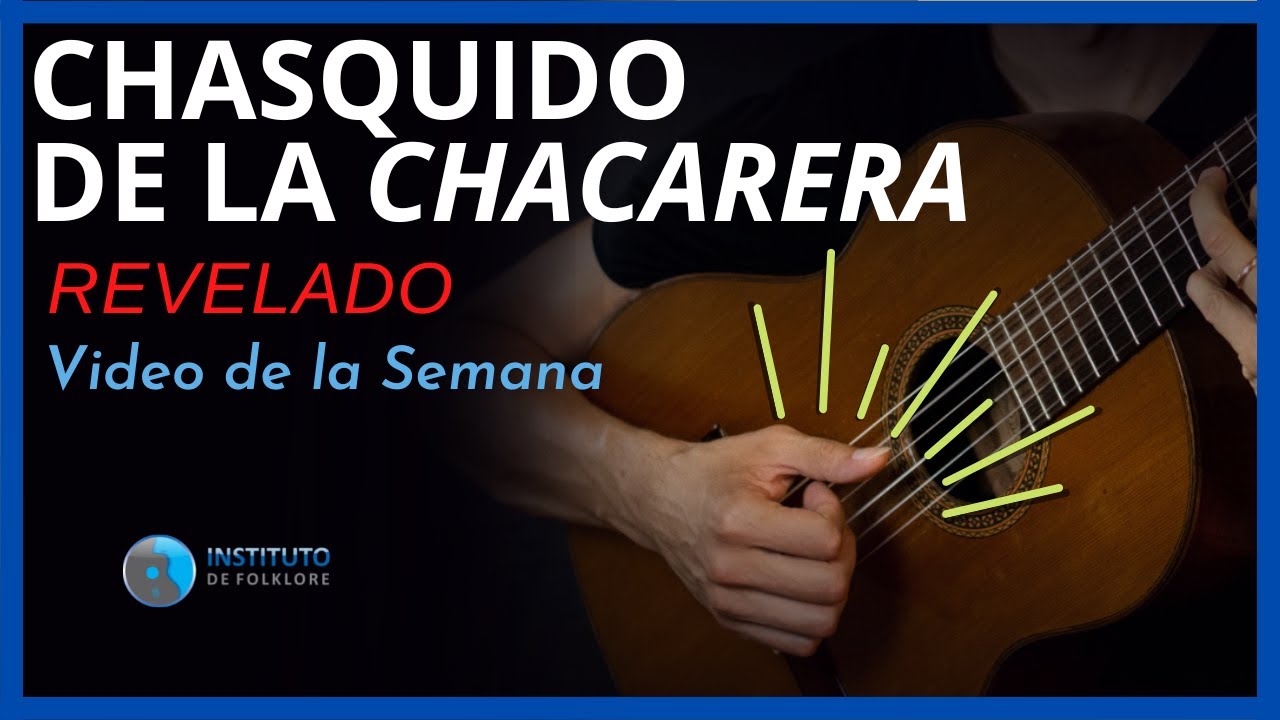 ✅Con esto Podrás hacer el CHASQUIDO De CHACARERA dos formas Distintas | Instituto de Folklore