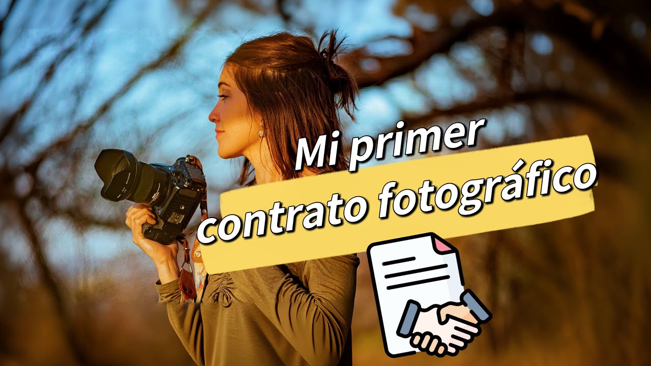Crea tu primer contrato de fotografía / Cómo hacer un servicio de fotos en evento de manera segura?