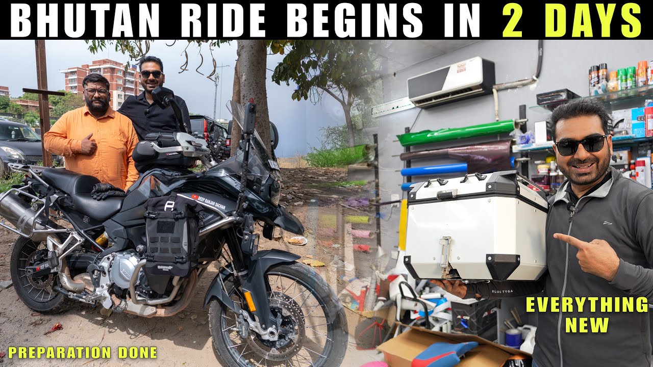 Bhutan Ride Begins Soon | Full Preparation Done | Big Modification on My BMW  | International Ride