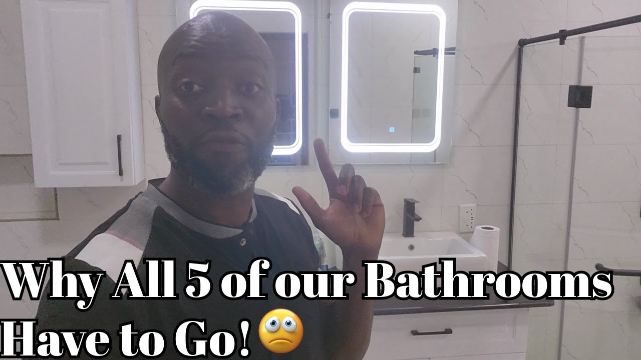 Why All 5 of our Bathrooms Have to Go!  :(