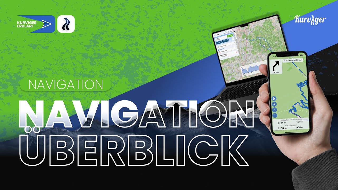 Kurviger Erkl&auml;rt &ndash; Alles Wichtige zur Navigation