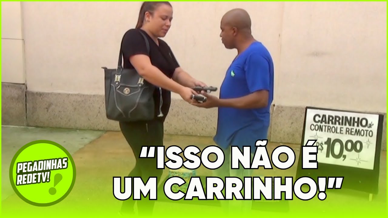 TONINHO TORNADO PEGA CLIENTES DE SURPRESA COM “CARRINHO” DE CONTROLE REMOTO A PREÇO DE BANANA!