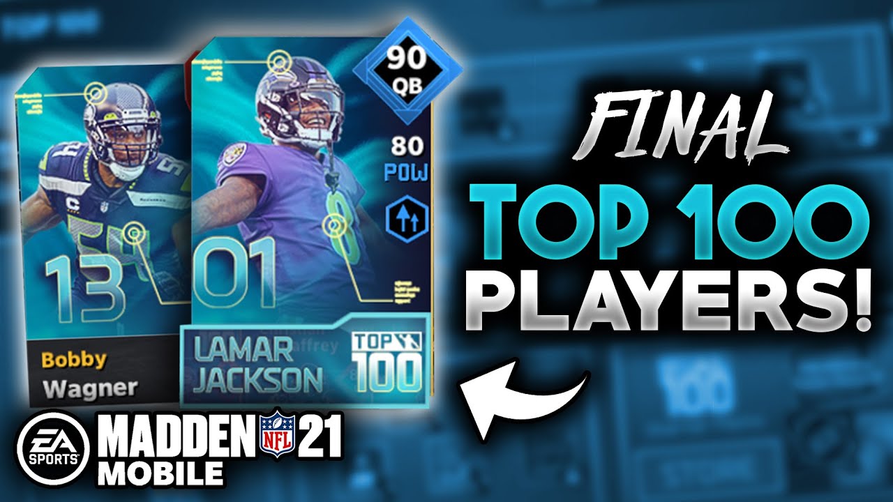 TOP 100 #1-25 ARE HERE! - Final Drop - Madden Mobile 21