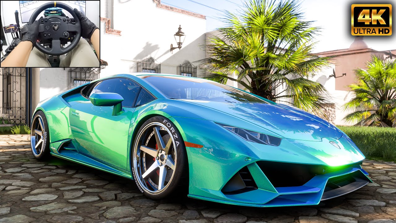 1100HP Lamborghini Huracán EVO | Forza Horizon 5 | Thrustmaster TX - Gameplay