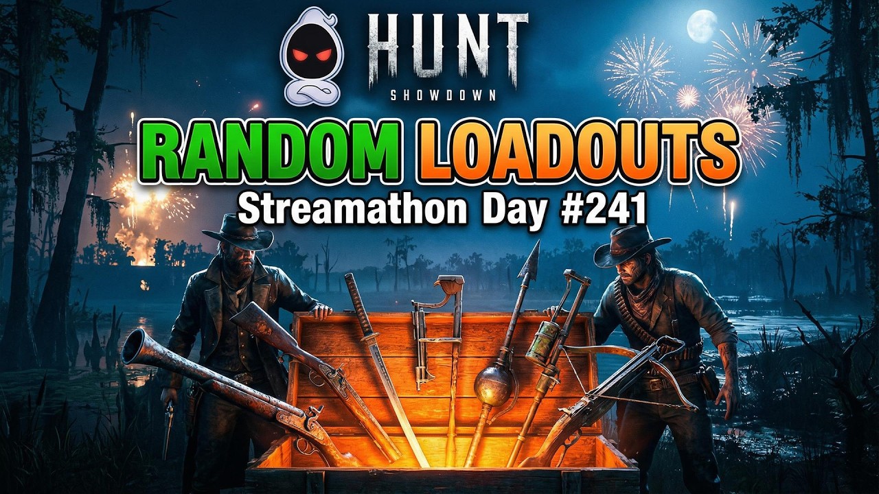 HUNT SHOWDOWN DUO vs TRIO BOUNTY HUNT 🔥 Random Loadout Challenge | Streamathon Day #241