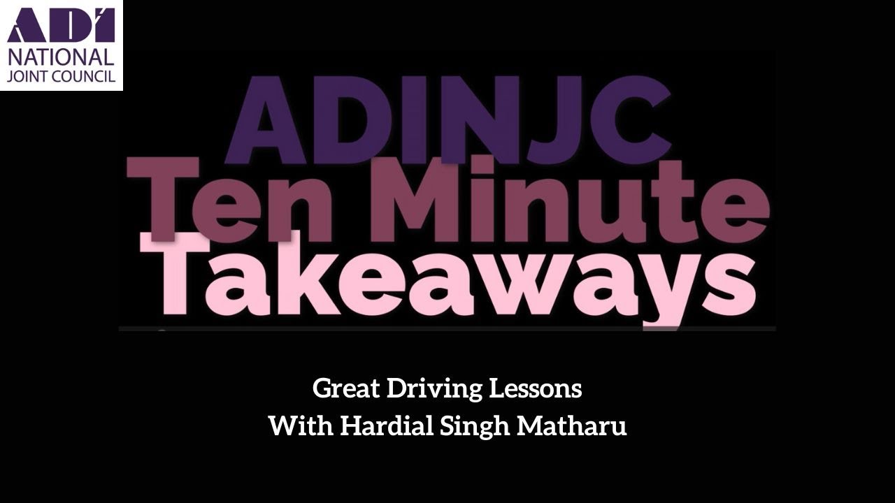 Great Driving Lessons with Hardial Singh Matharu
